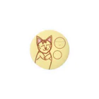 aiueoneko358のおやすみ猫 缶バッジ