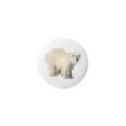 PITTEN PRODUCTSのPIXEL_ANIMAL_02(POLARBEAR) 缶バッジ