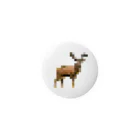 PITTEN PRODUCTSのPIXEL_ANIMAL_03(DEER) 缶バッジ