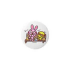 BBTAMAのうさぴよ💛サンドイッチ Tin Badge