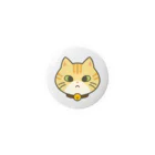 えまーじぇんしーの茶トラねこちゃん Tin Badge