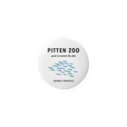 PITTEN PRODUCTSのPITTEN ZOO ANIMAL #3 缶バッジ