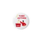 GG Voice & ActionのTake Action Tin Badge