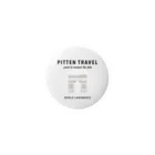 PITTEN PRODUCTSのPITTEN TRAVEL PX WORLD #3-1 缶バッジ