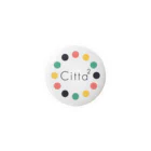 Citta²（ちった）のCitta²ロゴ 缶バッジ