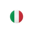 お絵かき屋さんのイタリアの国旗 缶バッジ