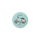 Choco_ComicのVespa_1959 Tin Badge