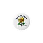 tournesol depuis 1994のオリジナルロゴ(Himawari) Tin Badge