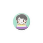 水乃みのるの【Rainbow】ノンバイナリー(44mm) Tin Badge