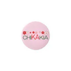 chikakiaのCHIKAKIA ロゴ グッズ 缶バッジ