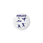 キッズモード某のNINJA9 Tin Badge