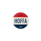 stereovisionのI'm for HOFFA Tin Badge