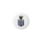 女以🍺のひょっこり小太郎 Tin Badge