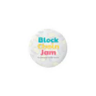 BlockChainJamのBlockChainJamの缶バッジ（ベニぐまくんバージョン） Tin Badge