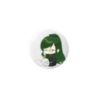 Yuzuha_torichiのやぎのディネア Tin Badge