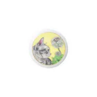 Kuroeの猫と白詰草 Tin Badge