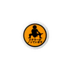 トラくんのメタラーがノッています Tin Badge