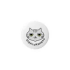 向日葵きのこのさばとら猫「さばお」 Tin Badge