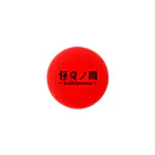 【怪奇ノ間】オリジナルグッズの【怪奇ノ間】缶バッジ(赤) Tin Badge