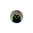 そのへんの黒猫のI♥MintChocolate くろねこ 缶バッジ