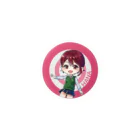 熱血漫画根性会[NMKon-line store]のam(アム):花ちゃん Tin Badge
