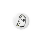 Cody the LovebirdのChubby Bird タイハクオウム (44mm専用ページ） Tin Badge