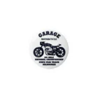 キッズモード某の武骨なバイクデザイン Tin Badge