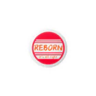 ブラック・ラビットのREBORNマーク 缶バッジ