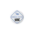 冷うどんのBORDER COFFEE 缶バッジ