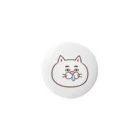 目つきの悪い猫＠いけやけいの顔だけシリーズ Tin Badge