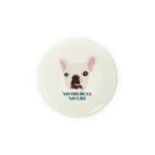 DOG FACEのフレンチブルドッグ【わんデザイン 6月】 Tin Badge