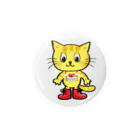 にゃんぴーのふつうのにゃんぴー Tin Badge