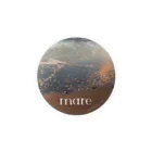 mareの【mare】ロゴ入り【夕海】 Tin Badge