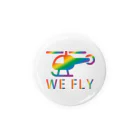 レインボー・ヘリコプターのレインボー・ヘリコプター（WE FLY） 缶バッジ