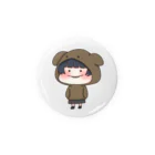 大沼田ころんの大納言沼田かんばっじ Tin Badge
