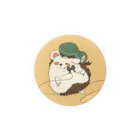 mash.まろグッズ販売のmash.ハリまろ Tin Badge