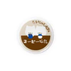 とろたまのコーヒー牛乳のふた 缶バッジ