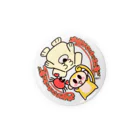 もちもちくりぃちゃあずしょっぷのさるとかにといぬ　1周年グッズ Tin Badge