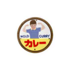 Sugisugi shopのワイルドカレー 缶バッジ