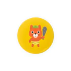 chi-bitの鬼になったトラ猫 Tin Badge