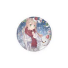 みいみのクリスマス缶バッチ56mm Tin Badge