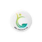 health-and-futureの健康と未来を学ぶ会 広島 ロゴ缶バッジ Tin Badge