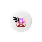 熊こうのAngel heart bear Tin Badge