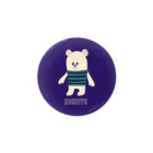 kurippeのクマ🐻さん Tin Badge