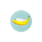 るこのBANANA BED 白文鳥 Tin Badge