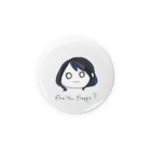 やよᗦ↞︎◃︎の青色の女の子 Tin Badge