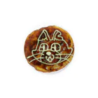 キャットＣのこうじょうけんがくのお好み焼きキャットCニャ！ Tin Badge