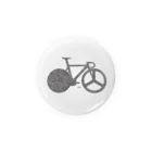 わたのbicycle art 缶バッジ Tin Badge