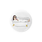 neunewnoiのBathtub Girl Tin Badge