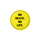 MikaMatsuda🍌のNO SKATE NO LIFE(黄） Tin Badge